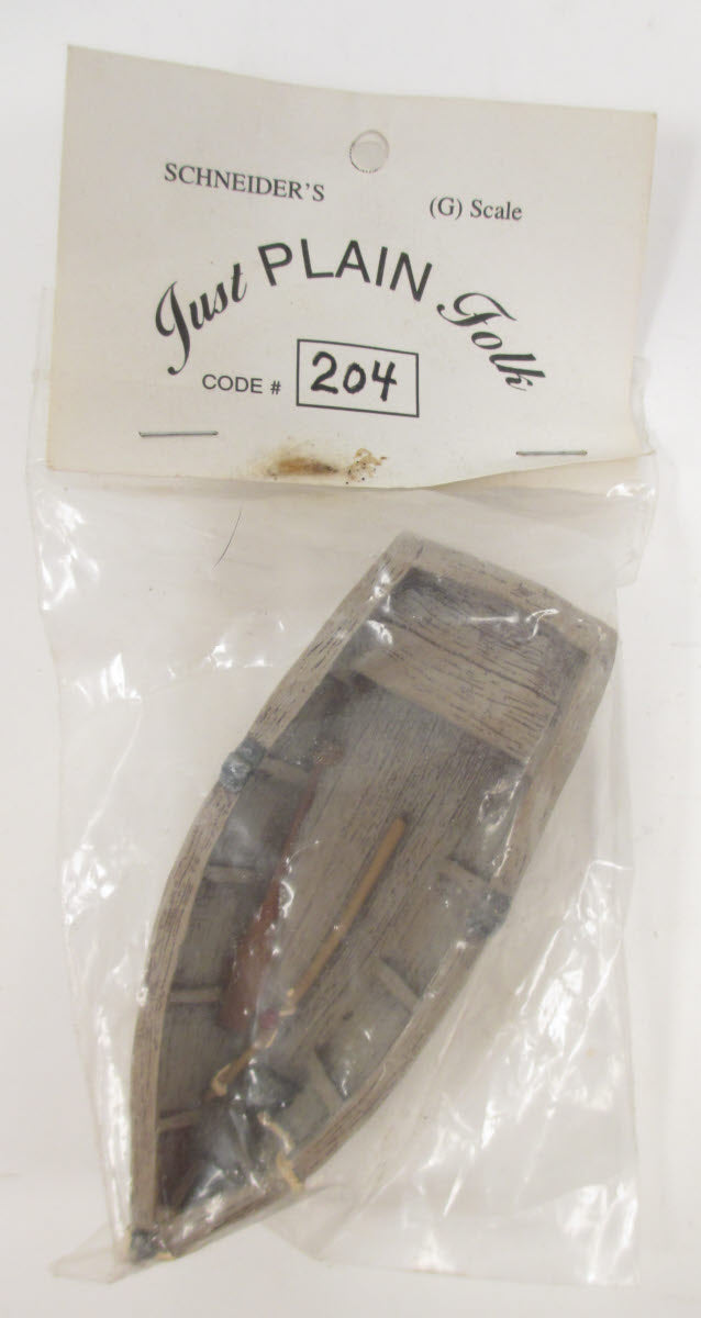 Just Plain Folk 204 G Scale Canoe