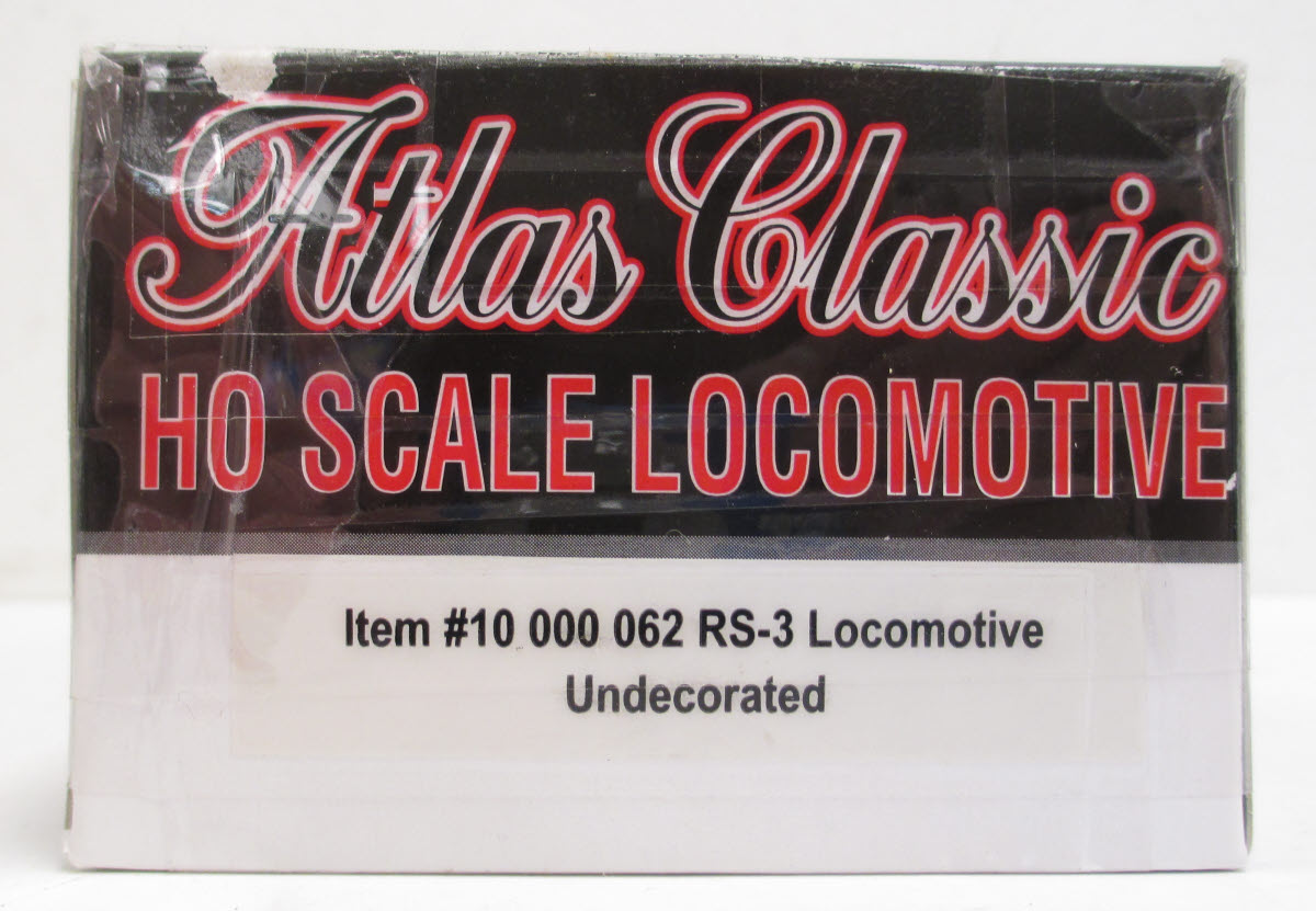 Atlas 10000062 Undecorated RS3 Powered Diesel Locomotive
