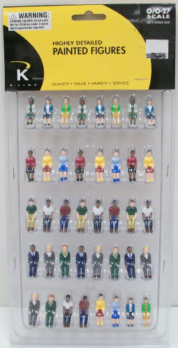 K-Line K42317 O Sitting Hand Painted Figures (Set of 40)