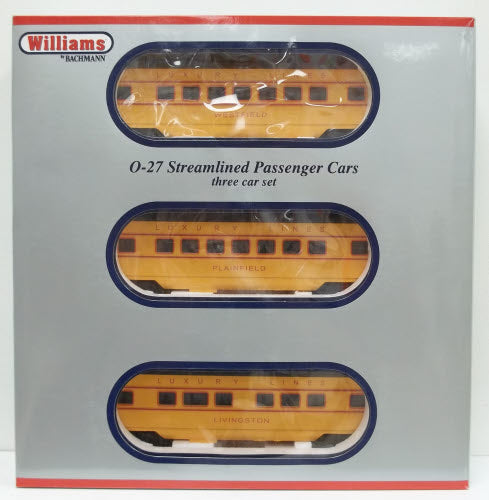 Williams 43240 Union Pacific 027 Streamliner Passenger Set (Set of 3)