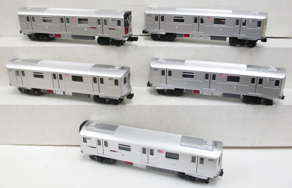 MTH 30-2797-1 O MTA R142A Series Subway Set w/Proto-Sound 2.0 (Set of 5)