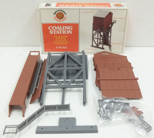 Bachmann 1957 O Plasticville Coaling Station Snap-Fit Building Kit