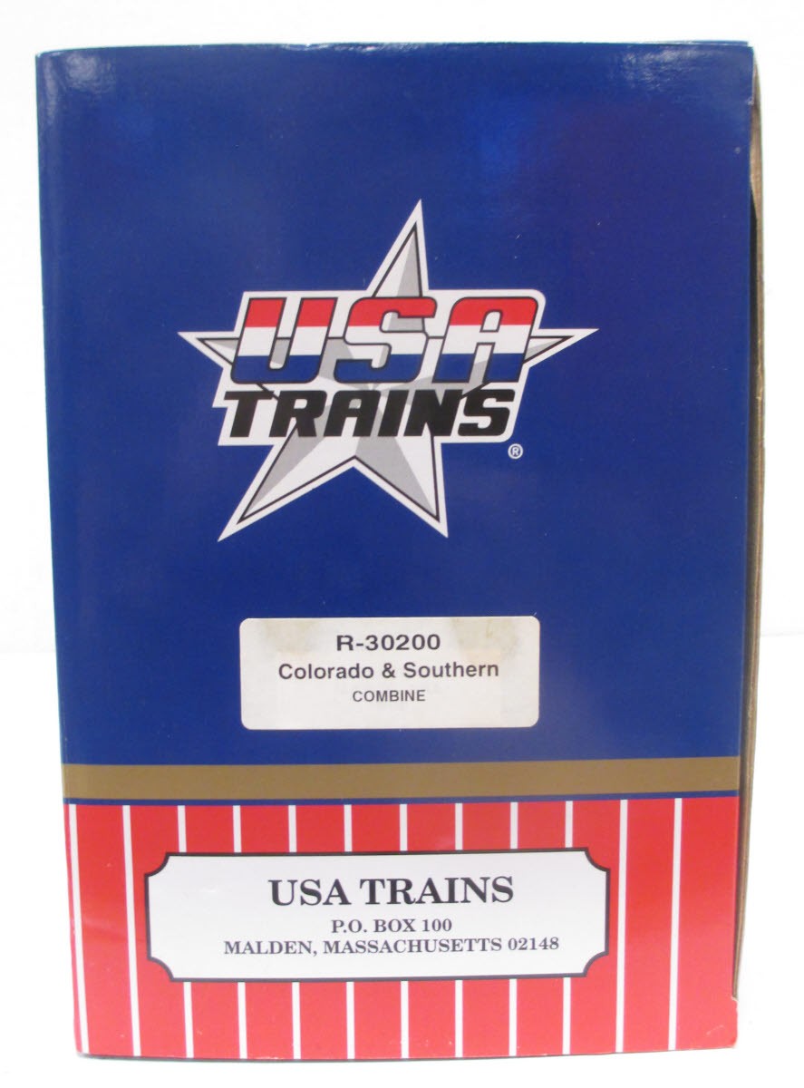 USA Trains 30200 G C&S Combine Overton Passenger Car #130 (Metal Wheels)