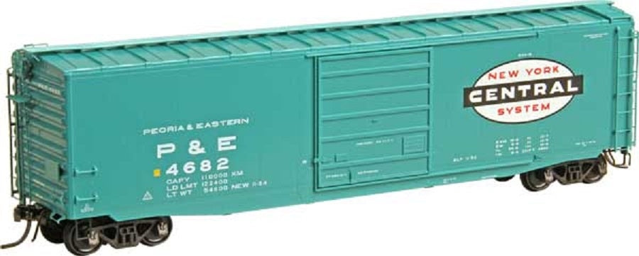 Kadee 6382 HO Scale Peoria & Eastern 50' PS-1 Boxcar w/ 10' Doors #4682