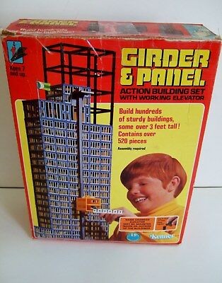 Kenner 72050 1975 Girder and Panel Action Building Kit