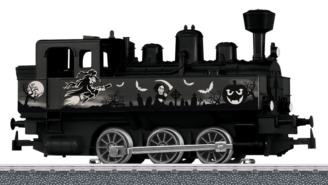 Marklin 36872 HO Start Up - Halloween Glow in the Dark Steam Locomotive