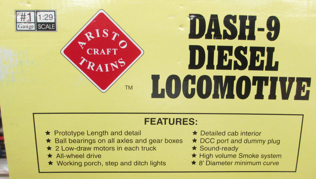 Aristo-Craft 23002 G BNSF GE Dash-9 44CW Diesel Locomotive #4590