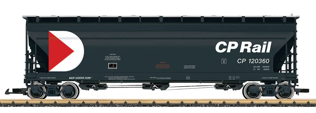 LGB 43822 G Canadian Pacific 3-Bay Center Flow Hopper #120360