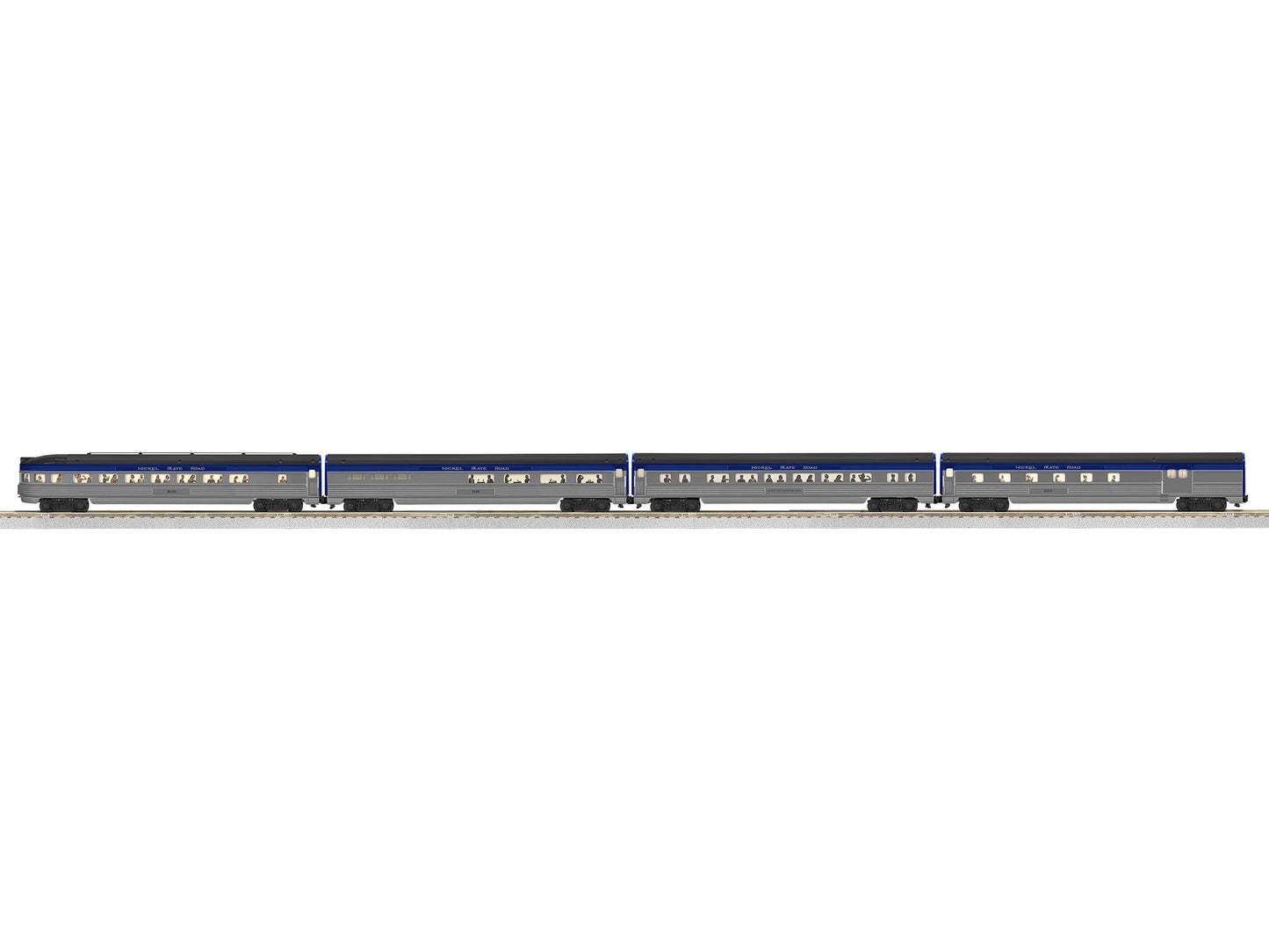 American Flyer 2219410 S Nickel Plate Road Streamlined Passenger Car (Set of 4)