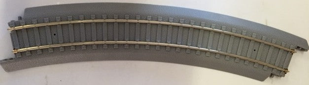 Life Like 583109 HO Nickel Silver Power-Loc 18" Radius Curved Track