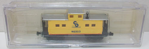 Life Like 7980 N Chesapeake & Ohio Caboose #90353