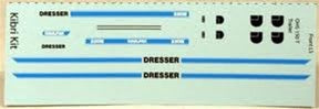Lonestar Models 30032 HO Zycon Komatsu HD785 to Dresser 330M Vehicle Decals