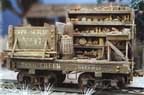 Sierra West LT4 HOn3 Limited Run Log Car Pipe Scrap Steel Car Kit