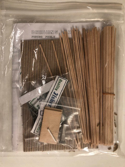 Lakeside 123 HO Scale Fisher Fuels Coal & Gasoline Bulk Delivery Craftsman Kit