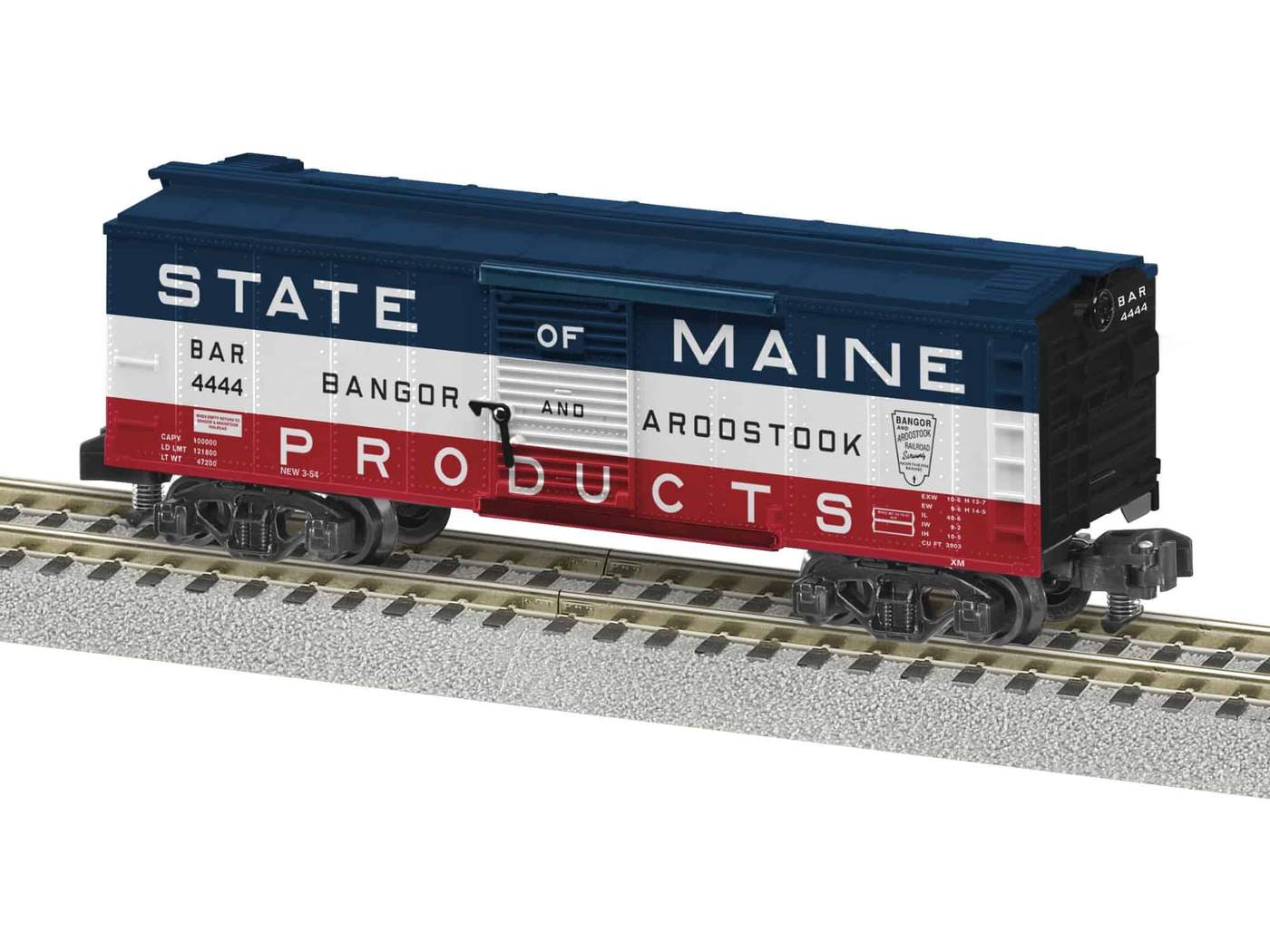American Flyer 2019010 S Bangor & Aroostook Freightsounds Boxcar #4444