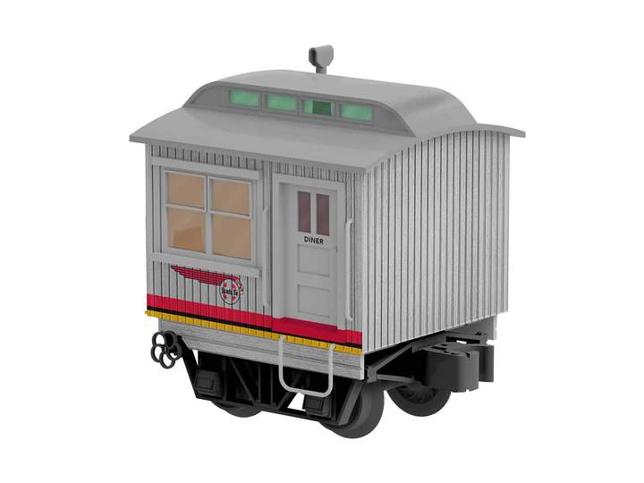 Lionel 2027053 O Santa Fe Disconnect Diner Passenger Car