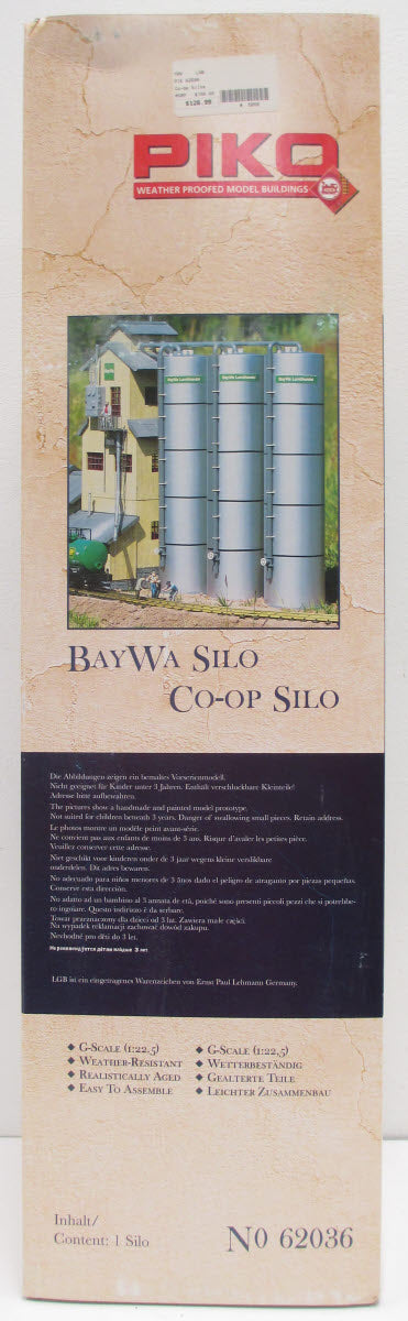 Piko 62036 G Scale BayWa Silo