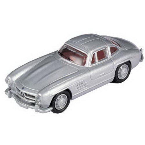 Model Power 19190 1:87 HO Minis Silver Mercedes-Benz 300SL Gullwing Coupe