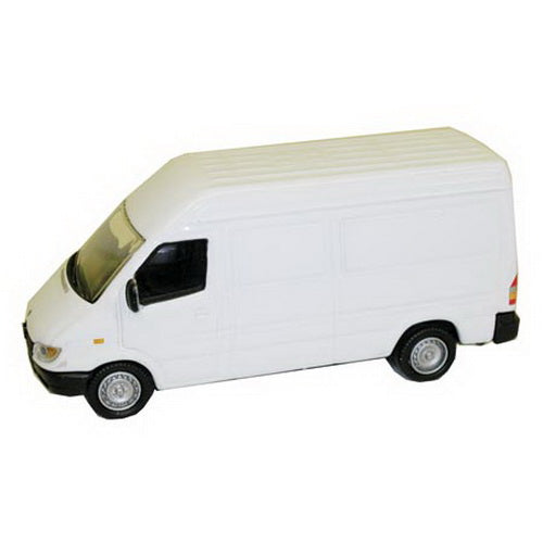 Model Power 19221 1:87 MinisWhite Mercedes Benz/Dodg Sprinter Van