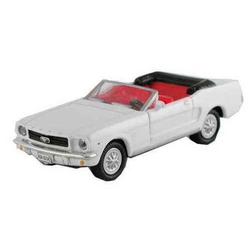 Model Power 19245 HO White1964 1/2 Ford Mustang Minis Exclusive Collection