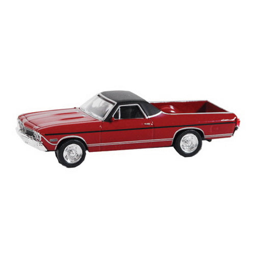 Model Power 19491 1:87 Red 1968 Chevy El Camino Truck