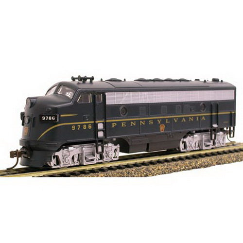 Model Power 2163 HO Scale PRR F7 Metal Diesel #9786 DCC