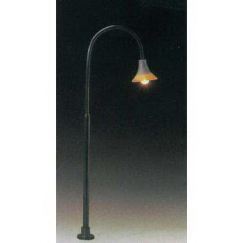 Model Power 501 HO Scale Gooseneck Lamp Posts (Pack of 3)