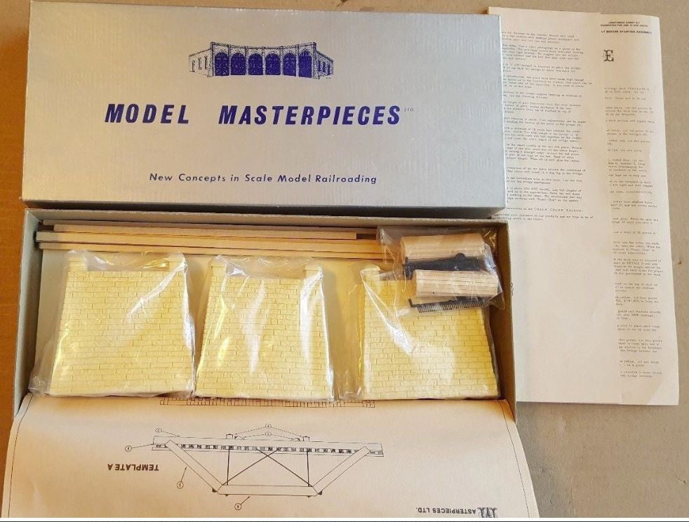 Model Masterpieces 106 HO Scale Chalk Creek Bridge Kit
