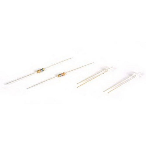 Miniatronics 12-300-02 1/8" White Standard Light Emiting Diodes LEDs (Pack of 2)