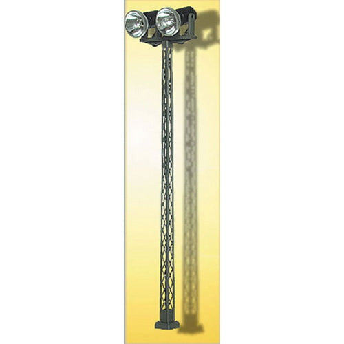 Miniatronics 7262801 N Rail Yard Spot Light Double Searchlight 3 7.5cm