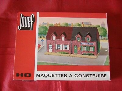 Jouef 1982 HO Bloc 2 Immeubles "Brique" Building Kit