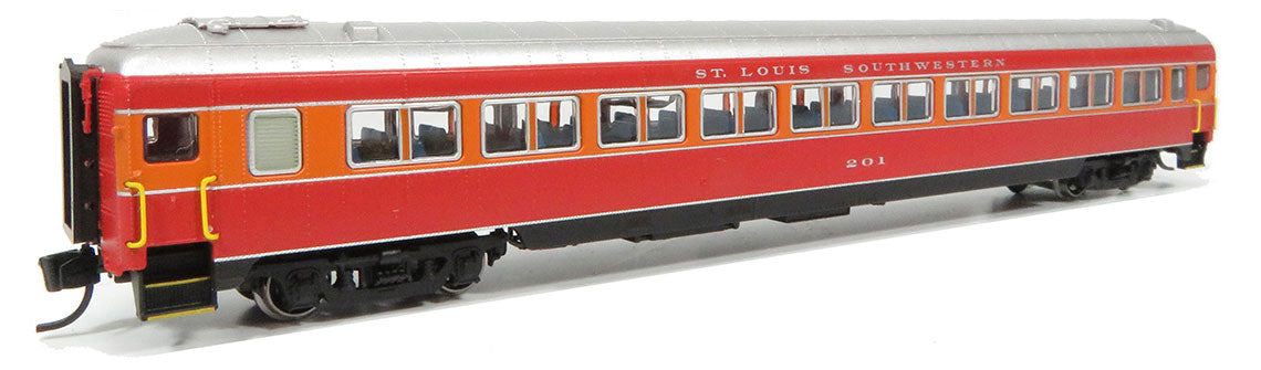 Rapido Trains 509123 N SSW Cotton Belt Osgood Bradley Lightweight Coach #206