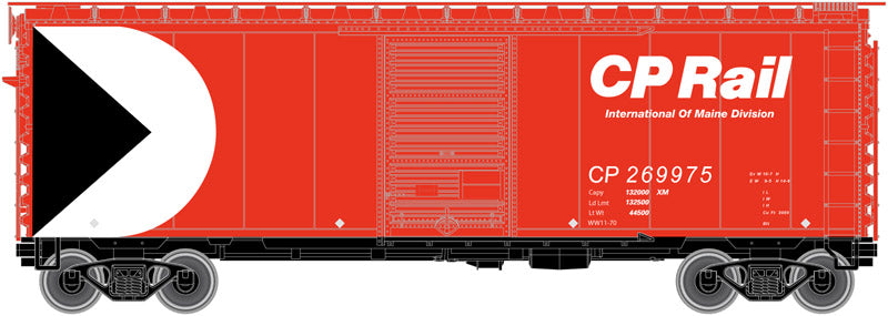Atlas 50002340 N Canadian Pacific PS-1 40' Boxcar with 6' Door #269987