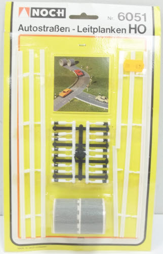 Noch 6051 Road Tape and Crash Barriers Kit