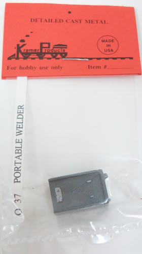 Kramer O-37 Diecast O Scale Portable Welder