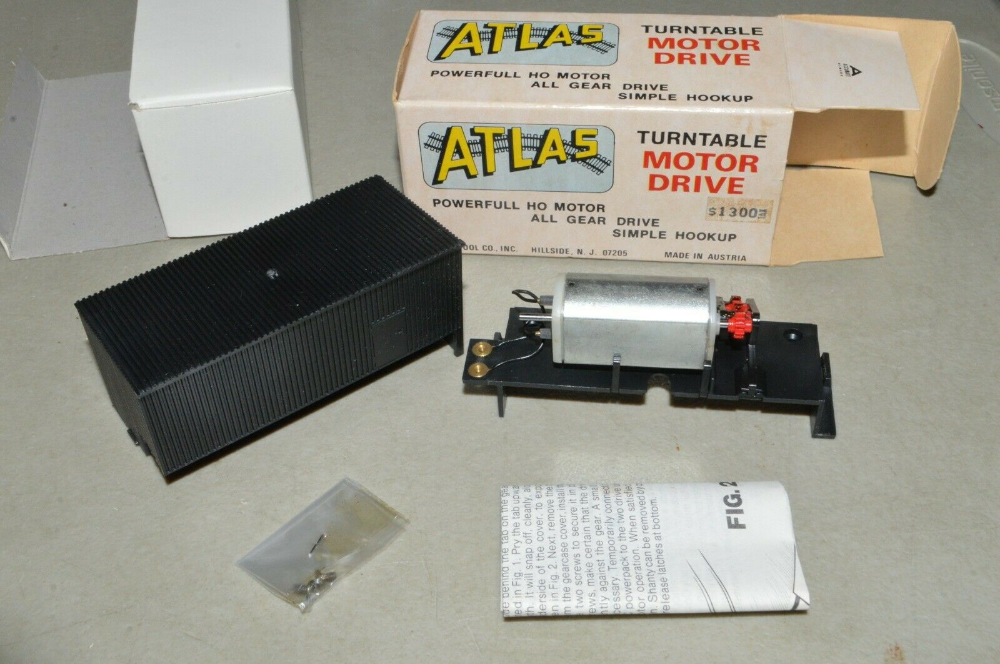 Atlas 301 HO Gauge Turntable Motor Drive