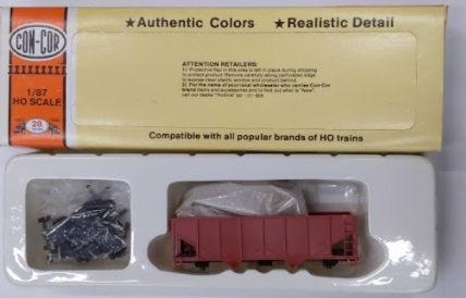 Con-Cor 6100 HO Scale Hopper Car Set w/ Ramp