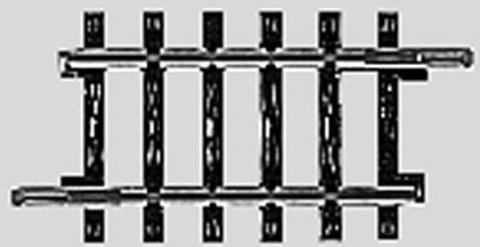 Marklin 2108 HO 1-3/4" Straight K Track Section