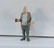 Arttista 1263 O Big Sloppy Man Pewter Figure Hand Painted Colors May Vary