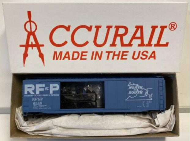Accurail 5411 HO RF & P 50' Double Plug Door Boxcar Kit
