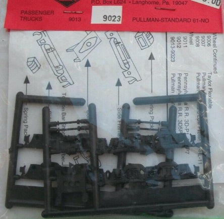 Eastern Car Works 9013 HO Scale Pullman Standard 61-NO Passenger Truck Kit