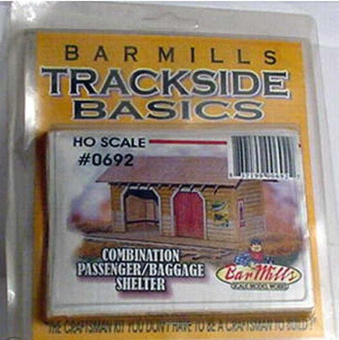 Bar Mills 692 HO "Bar Mills Basics" Laser-Cut Wood Structure Kits