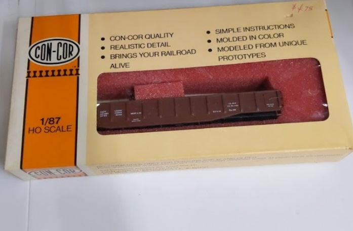 Con-Cor 0001-009005 HO Santa Fe 54' Mill Gondola Car Kit