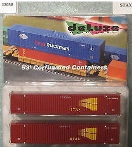 Deluxe Innovations 13030 N Stax 53' Corrugated Container (Pack of 2)
