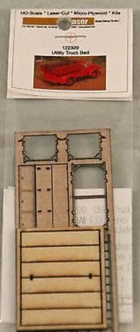 GCLaser 122320 HO CMW 1954 Ford F350 Pickup Laser-Cut Utility Truck Bed Kit