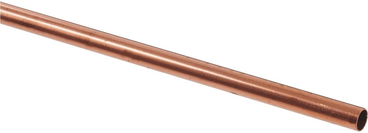 K&S 9515 .014" x 1/4" x 36" Round Copper Tube