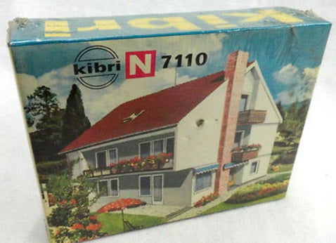 Kibri B-7110 N Scale Residential House Building Kit – Trainz