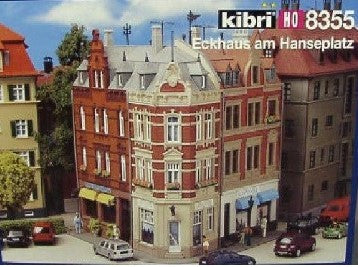 Kibri 8355 HO Hans Place Corner House Building Kit
