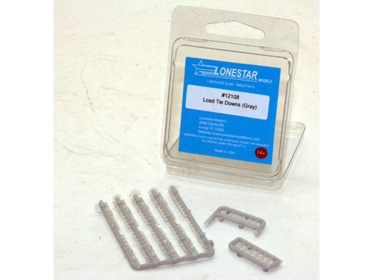 Lonestar Models 12108 Load tie downs gray