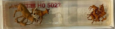 Merten 5027 HO Stags and Does (Set of 10)